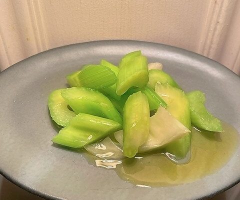 【PLATES】セロリの浅漬けの画像