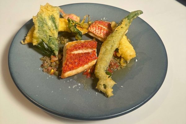 【MAIN】お勧め鮮魚と夏野菜のフリットの画像
