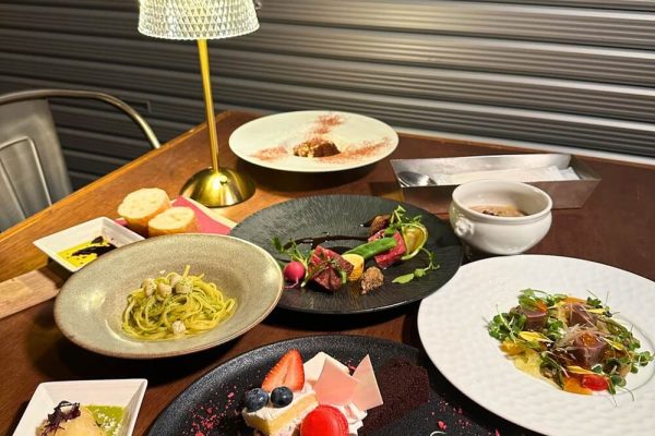 【記念日プレート付き ディナーアニバーサリーコース】の画像